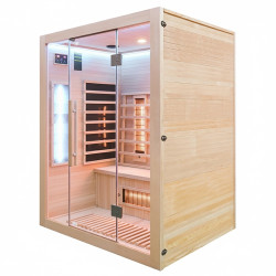 SAUNA SUCHA INFRARED NISKOTEMPERATUROWA ALTA3 3-4 OSOBOWA 150x120 CM ALTA3