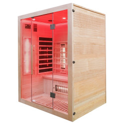 SAUNA SUCHA INFRARED NISKOTEMPERATUROWA ALTA3 3-4 OSOBOWA 150x120 CM ALTA3