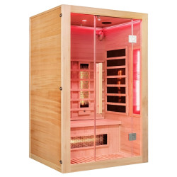 SAUNA SUCHA INFRARED NISKOTEMPERATUROWA ALTA2 2-3 OSOBOWA 120x105 CM ALTA2