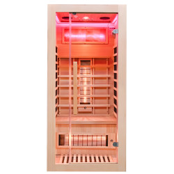 SAUNA SUCHA INFRARED NISKOTEMPERATUROWA ALTA1 1-2 OSOBOWA 90x90 CM ALTA1
