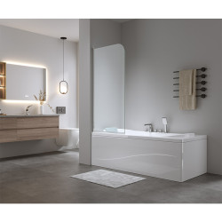 Parawan nawannowy 70x140 cm PR01 Chrom szkło 6mm PR01-70X140