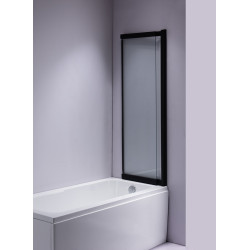 PARAWAN NAWANNOWY PR07 CZARNY 85x150 CM 6 MM PR07-BL-85X150
