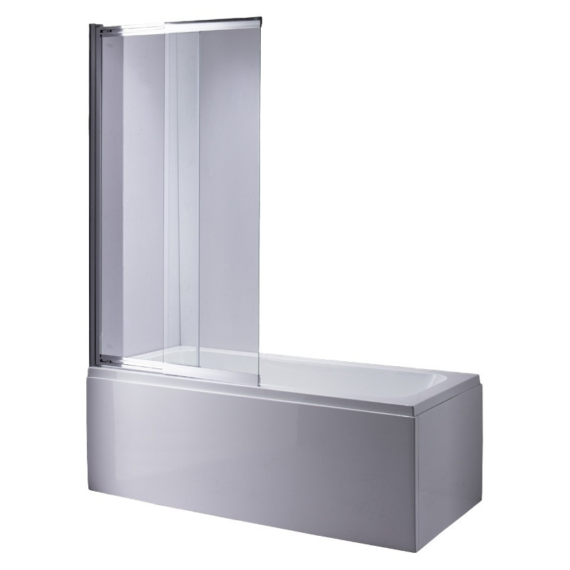 PARAWAN NAWANNOWY PR07 CHROM 85x150 CM 6 MM PR07-CH-85X150