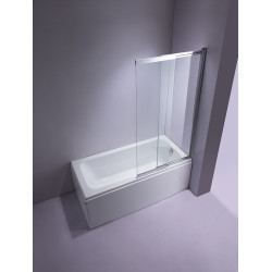 PARAWAN NAWANNOWY PR07 CHROM 85x150 CM 6 MM PR07-CH-85X150