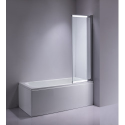 PARAWAN NAWANNOWY PR07 CHROM 85x150 CM 6 MM PR07-CH-85X150
