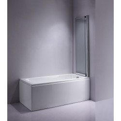 PARAWAN NAWANNOWY PR07 CHROM 85x150 CM 6 MM PR07-CH-85X150