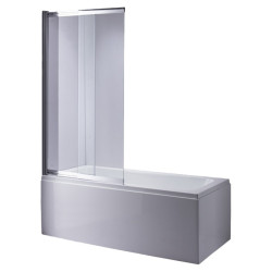 PARAWAN NAWANNOWY PR07 CHROM 120x150 CM 6 MM PR07-CH-120X150