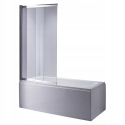 PARAWAN NAWANNOWY PR07 CHROM 100x150 CM 6 MM PR07-CH-100X150