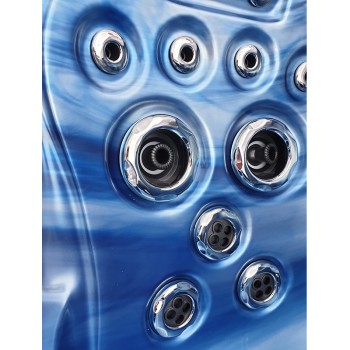 JACUZZI OGRODOWE WANNA SPA569 200x135 230V NIEBIESKA FALA