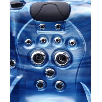 JACUZZI OGRODOWE WANNA SPA569 200x135 230V NIEBIESKA FALA