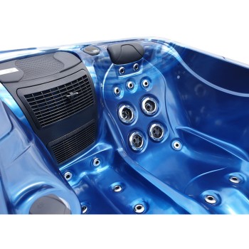 JACUZZI OGRODOWE WANNA SPA569 200x135 230V NIEBIESKA FALA