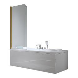 PARAWAN NAWANNOWY PR01 ZŁOTY 70x140 CM 6 MM PR01-GL-70X140