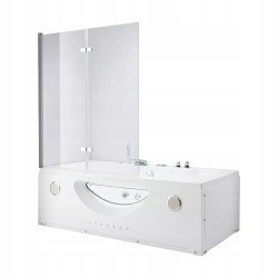 PARAWAN NAWANNOWY KPE-1201 CHROM 120x140 CM 6 MM KPE-1201