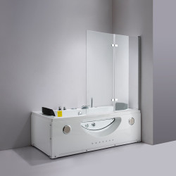 PARAWAN NAWANNOWY KPE-1201 CHROM 120x140 CM 6 MM KPE-1201