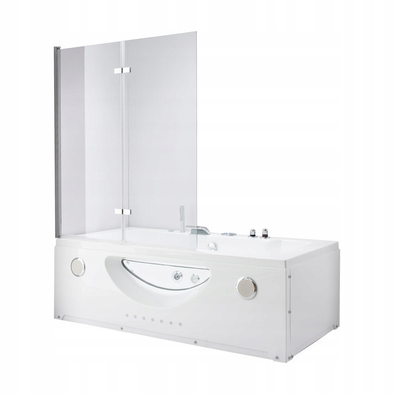 PARAWAN NAWANNOWY KPA-1200 CHROM 120x140 CM 6 MM KPA-1200
