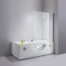 PARAWAN NAWANNOWY KPA-1200 CHROM 120x140 CM 6 MM KPA-1200