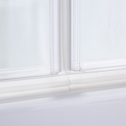 PARAWAN NAWANNOWY KPA-1200 CHROM 120x140 CM 6 MM KPA-1200