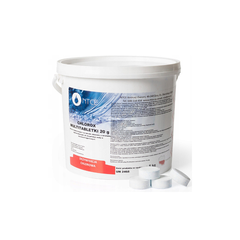 MULTITABLETKI 20G WIADERKO 3KG CHLOROX CHLOROX-20G-3KG