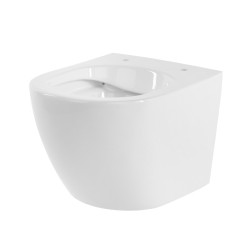 MISKA WC WISZĄCA RIMLESS PURO-WH-02 BIAŁA DESKA WOLNOOPADAJĄCA DUROPLAST PURO-WH-02