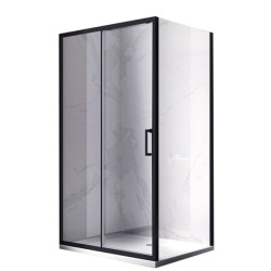 Kabina prysznicowa KZ104B CZARNA BLACK 110x90 KZ104B-BL-110X90