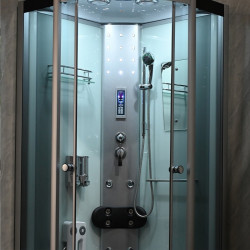 KABINA PRYSZNICOWA Z HYDROMASAŻEM i SAUNĄ WSH7118WS 100x100 CM WSH7118WS-100