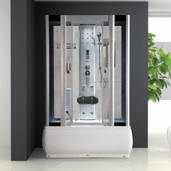 WSH7716W  KABINA Z HYDROMASAŻEM WHITE WSH7716W-WH-120X85