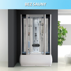 WSH7716W  KABINA Z HYDROMASAŻEM WHITE WSH7716W-WH-120X85