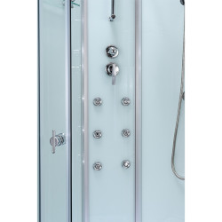 KABINA PRYSZNICOWA Z HYDROMASAŻEM WSH7703B 90x90 CM WSH7703B-90