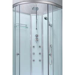 KABINA PRYSZNICOWA Z HYDROMASAŻEM WSH7703A CHROM 80x80 CM WSH7703A-80