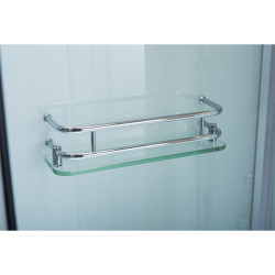 KABINA PRYSZNICOWA Z HYDROMASAŻEM WSH7703A CHROM 80x80 CM WSH7703A-80