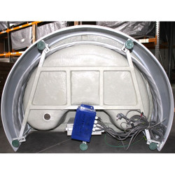 KABINA PRYSZNICOWA Z HYDROMASAŻEM WSH7128 125x90 CM WSH7128-125X90