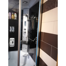 KABINA PRYSZNICOWA Z HYDROMASAŻEM WSH7127 110x110 CM WSH7127-110