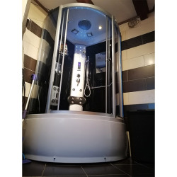 KABINA PRYSZNICOWA Z HYDROMASAŻEM WSH7127 110x110 CM WSH7127-110