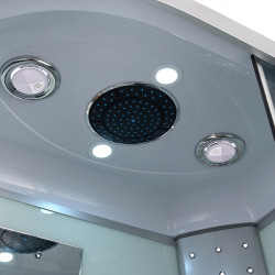 KABINA PRYSZNICOWA Z HYDROMASAŻEM WSH7106RW PRAWA BIAŁA 120x80 CM WSH7106RW-WH-120X80