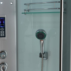 KABINA PRYSZNICOWA Z HYDROMASAŻEM WSH7106RW PRAWA BIAŁA 120x80 CM WSH7106RW-WH-120X80