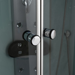 KABINA PRYSZNICOWA Z HYDROMASAŻEM WSH7106RW PRAWA BIAŁA 120x80 CM WSH7106RW-WH-120X80