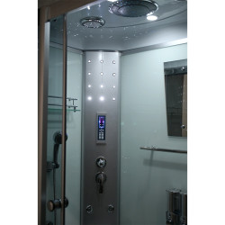 KABINA PRYSZNICOWA Z HYDROMASAŻEM WSH7106LW LEWA 120X80 WSH7106LW-WH-120X80