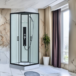 KABINA PRYSZNICOWA Z HYDROMASAŻEM WSH312B 90x90 CM WSH312B-90
