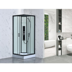 KABINA PRYSZNICOWA Z HYDROMASAŻEM WSH312B 90x90 CM WSH312B-90