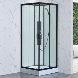 KABINA PRYSZNICOWA Z HYDROMASAŻEM WSH312B 90x90 CM WSH312B-90