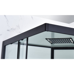 KABINA PRYSZNICOWA Z HYDROMASAŻEM WSH312B 90x90 CM WSH312B-90