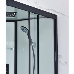 KABINA PRYSZNICOWA Z HYDROMASAŻEM WSH312B 90x90 CM WSH312B-90