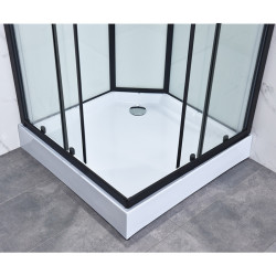 KABINA PRYSZNICOWA Z HYDROMASAŻEM WSH312B 90x90 CM WSH312B-90