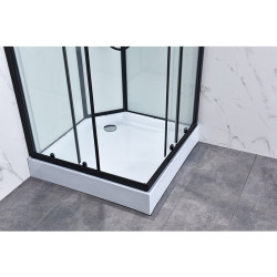 KABINA PRYSZNICOWA Z HYDROMASAŻEM WSH312B 90x90 CM WSH312B-90