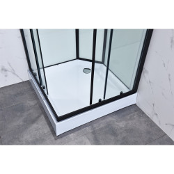 KABINA PRYSZNICOWA Z HYDROMASAŻEM WSH312B 90x90 CM WSH312B-90