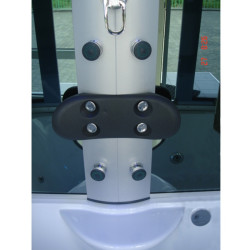 KABINA PRYSZNICOWA Z HYDROMASAŻEM SANDRA 9944A 145x85 CM SANDRA-9944A-145X85
