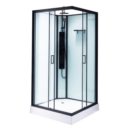 KABINA PRYSZNICOWA Z HYDROMASAŻEM LISA 80x80 CM LISA-80