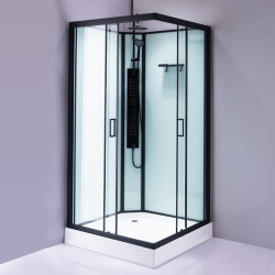 KABINA PRYSZNICOWA Z HYDROMASAŻEM LISA 80x80 CM LISA-80