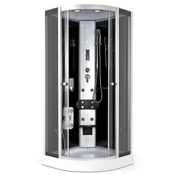 KABINA PRYSZNICOWA Z HYDROMASAŻEM I SAUNĄ WSH7180S 80x80 CM WSH7180S-BL-80