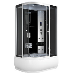 KABINA PRYSZNICOWA Z HYDROMASAŻEM I SAUNĄ WSH7106RS PRAWA 120x80 CM WSH7106RS-120X80